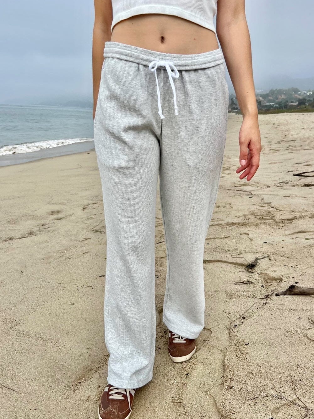 BRANDY MELVILLE Anastasia Waffle Sweatpants